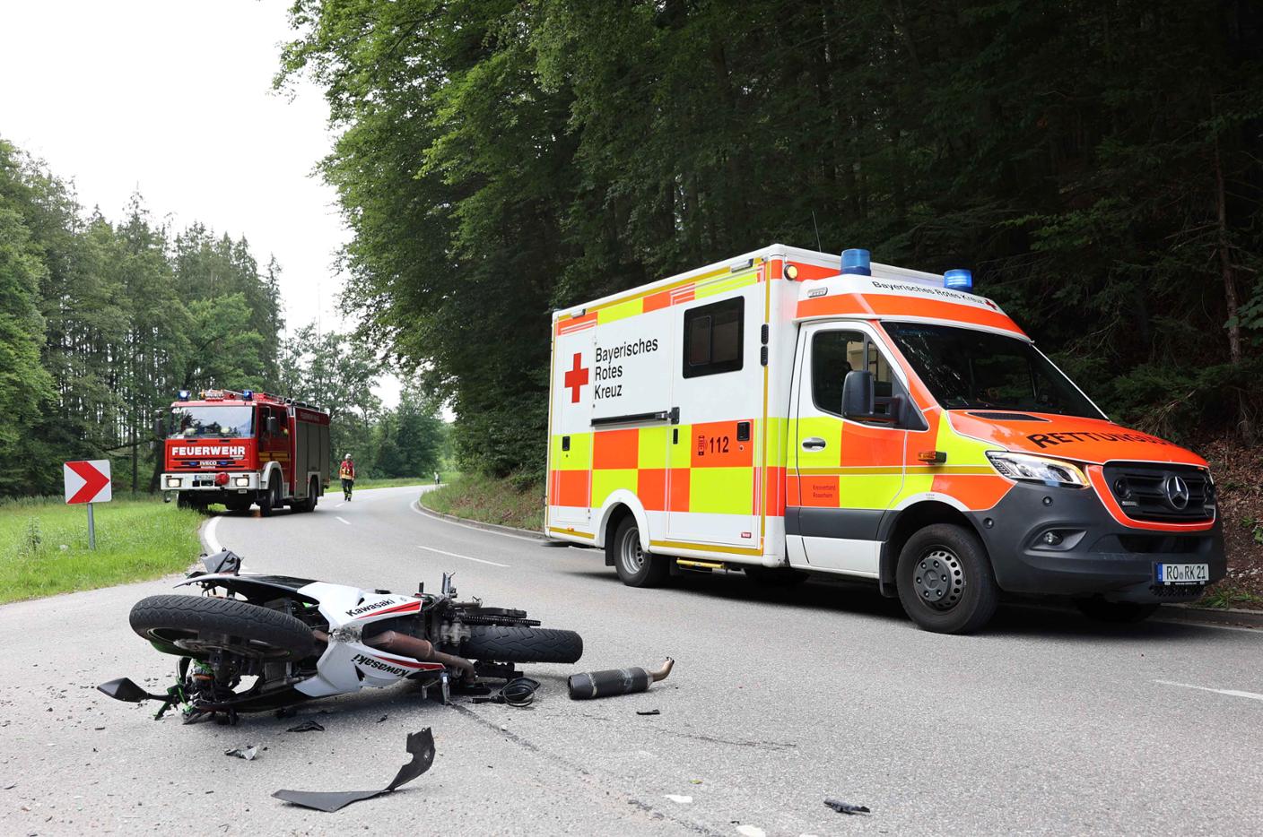 THL2 - Verkehrsunfall auf der MÜ17