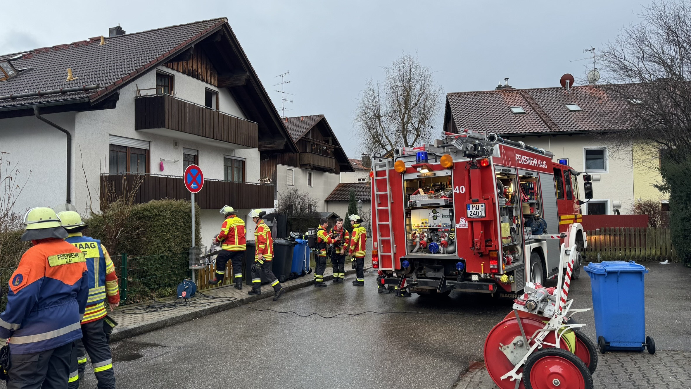 B2 - Rauchentwicklung in der Münchener Str.