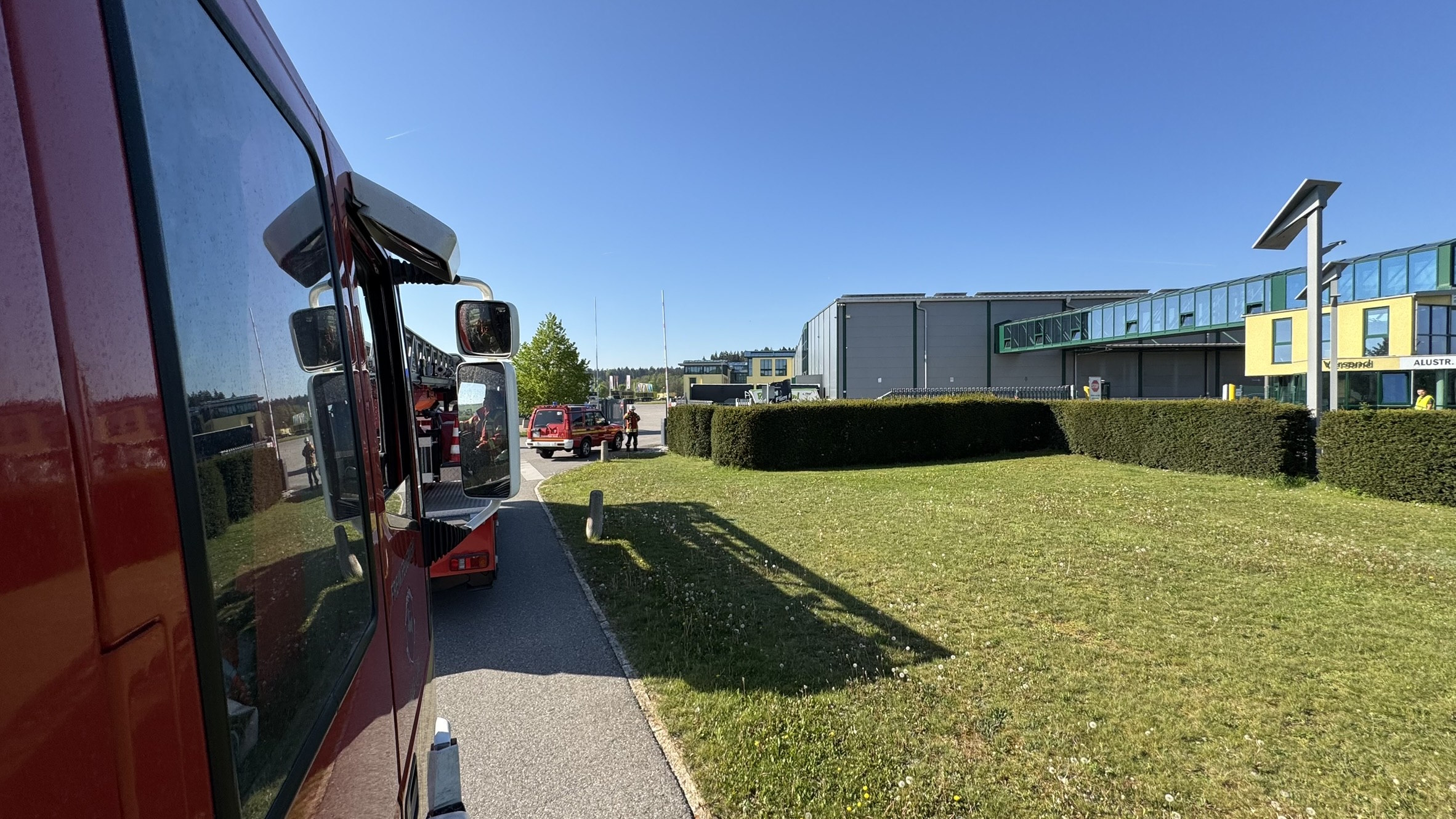 B2 - Brandmeldeanlage in der Alustraße Gde. Kirchdorf