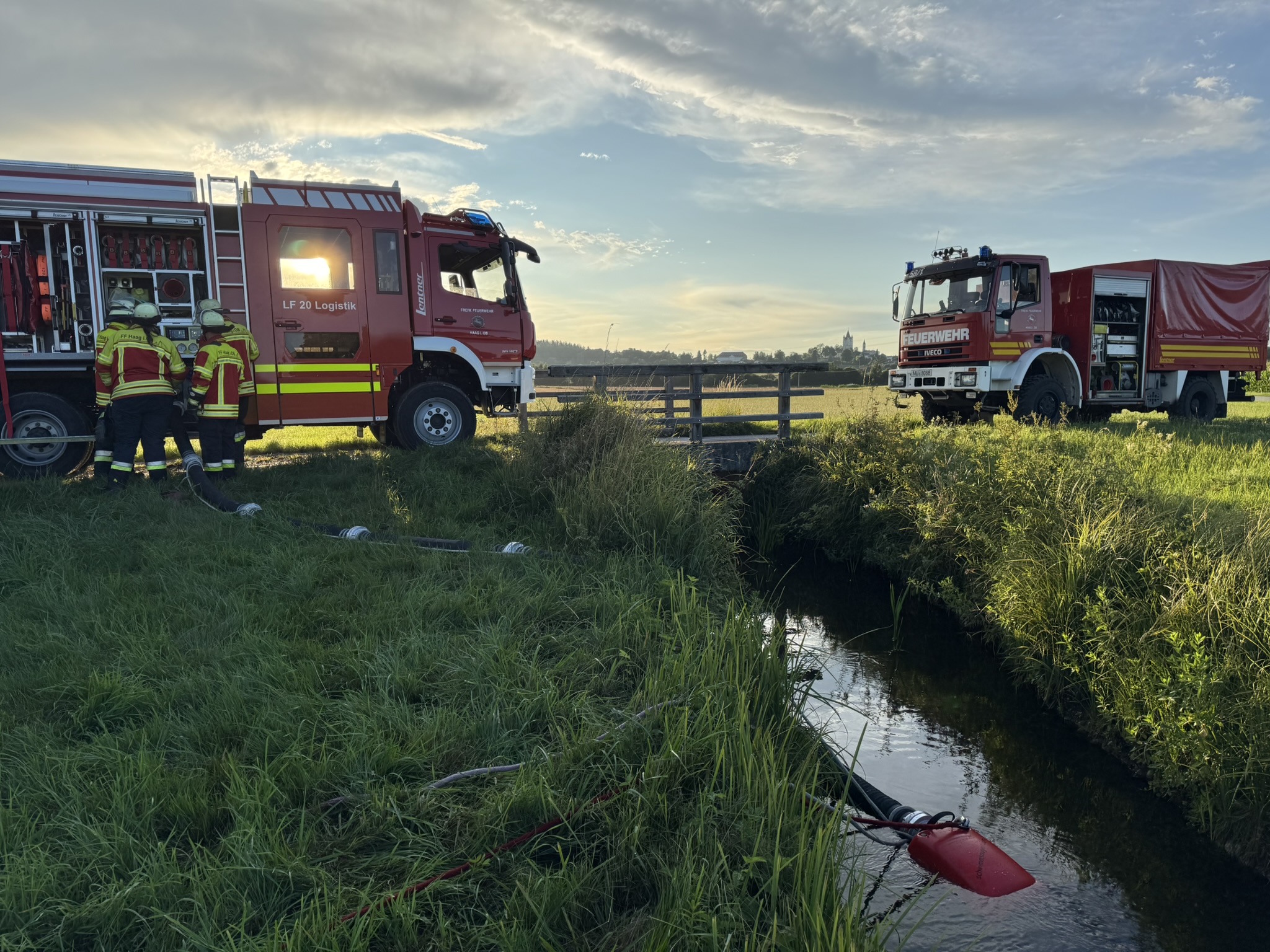 Übung der Löschgruppen 1&3