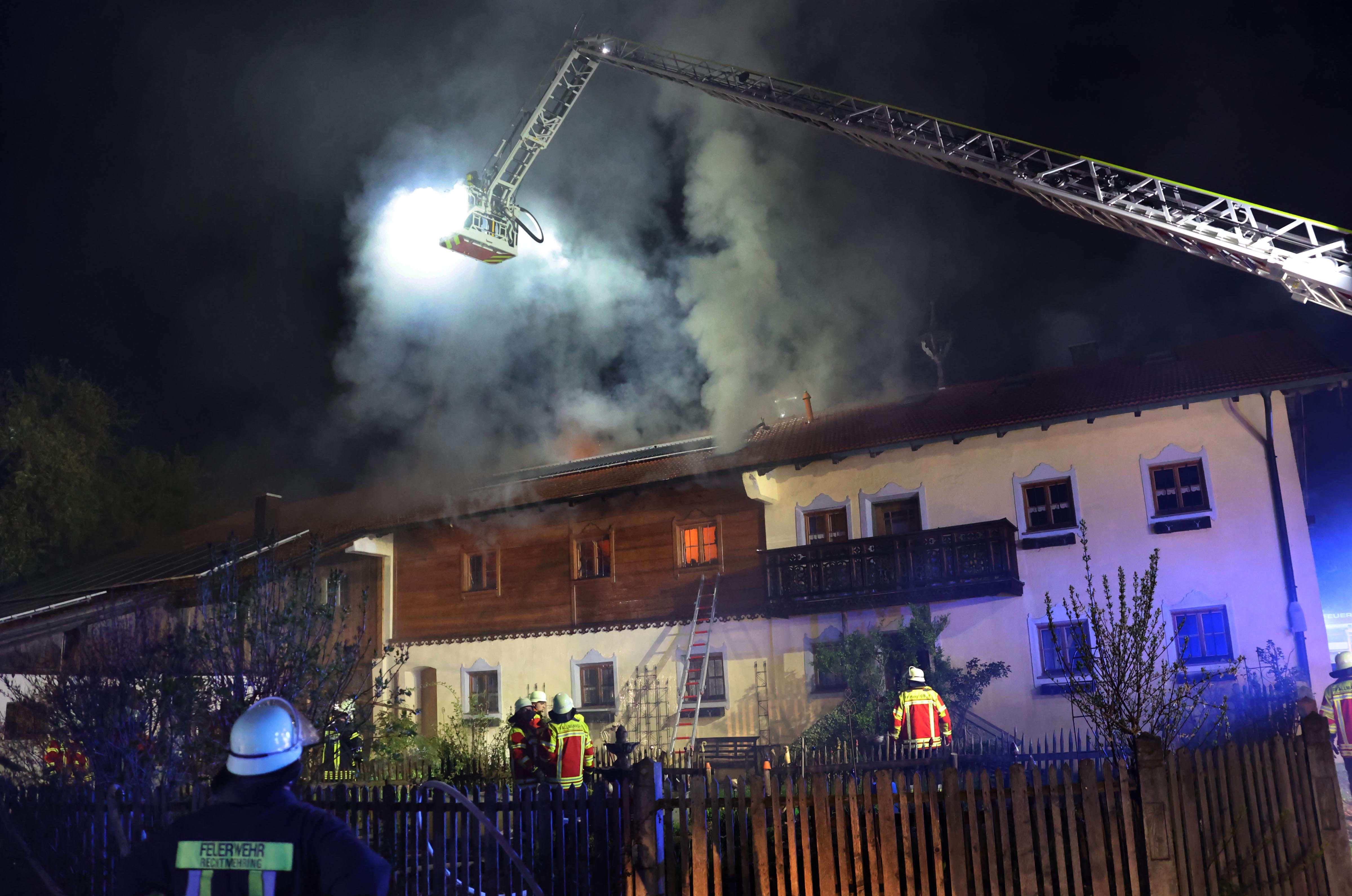 B3 - Dachstuhlbrand in Allmannsau