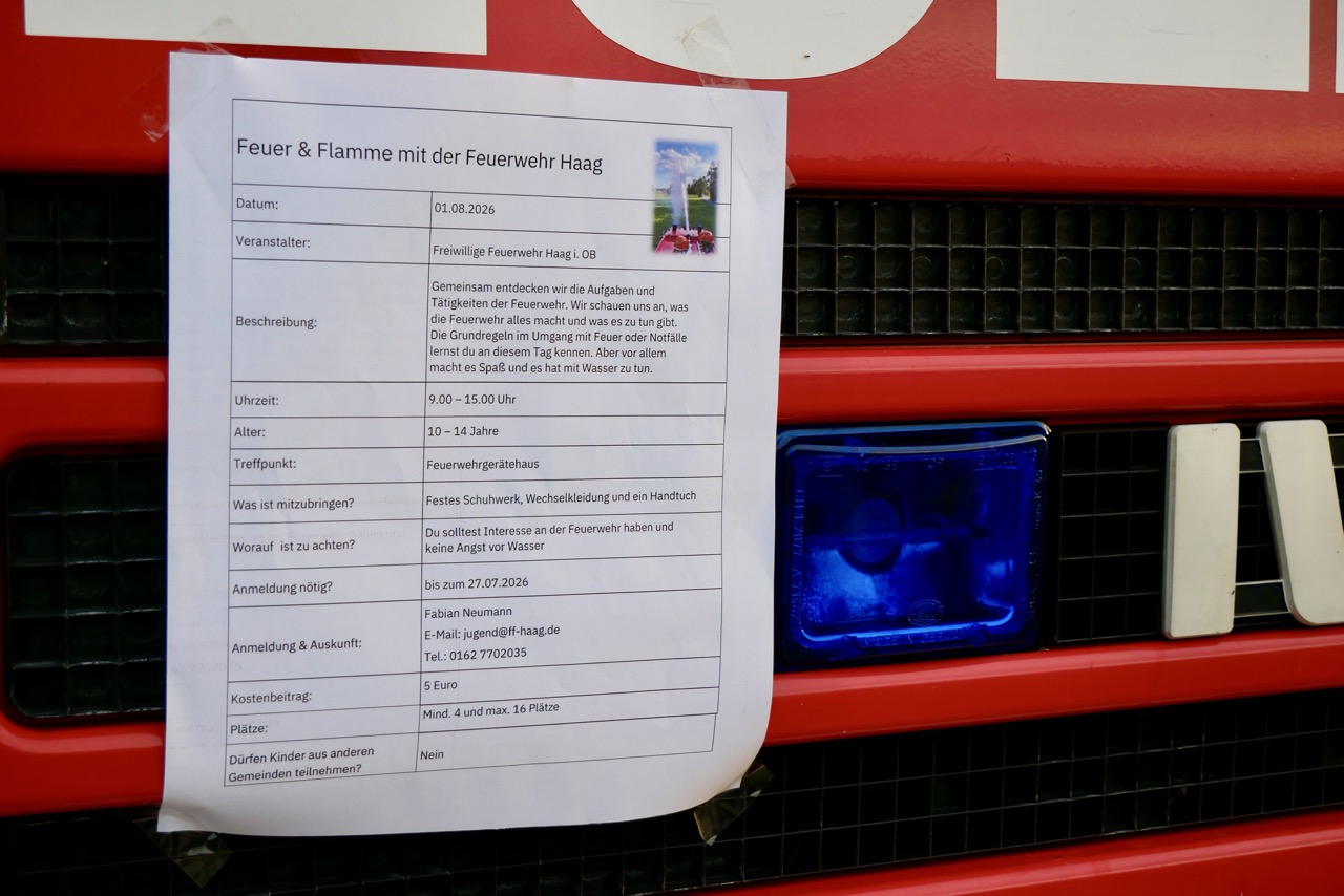 Einladung zum Kinderferienprogramm 2026