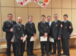 Für zwanzig jährige Aktive Dienstzeit geehrt Für zwanzig jährige Aktive Dienstzeit geehrt